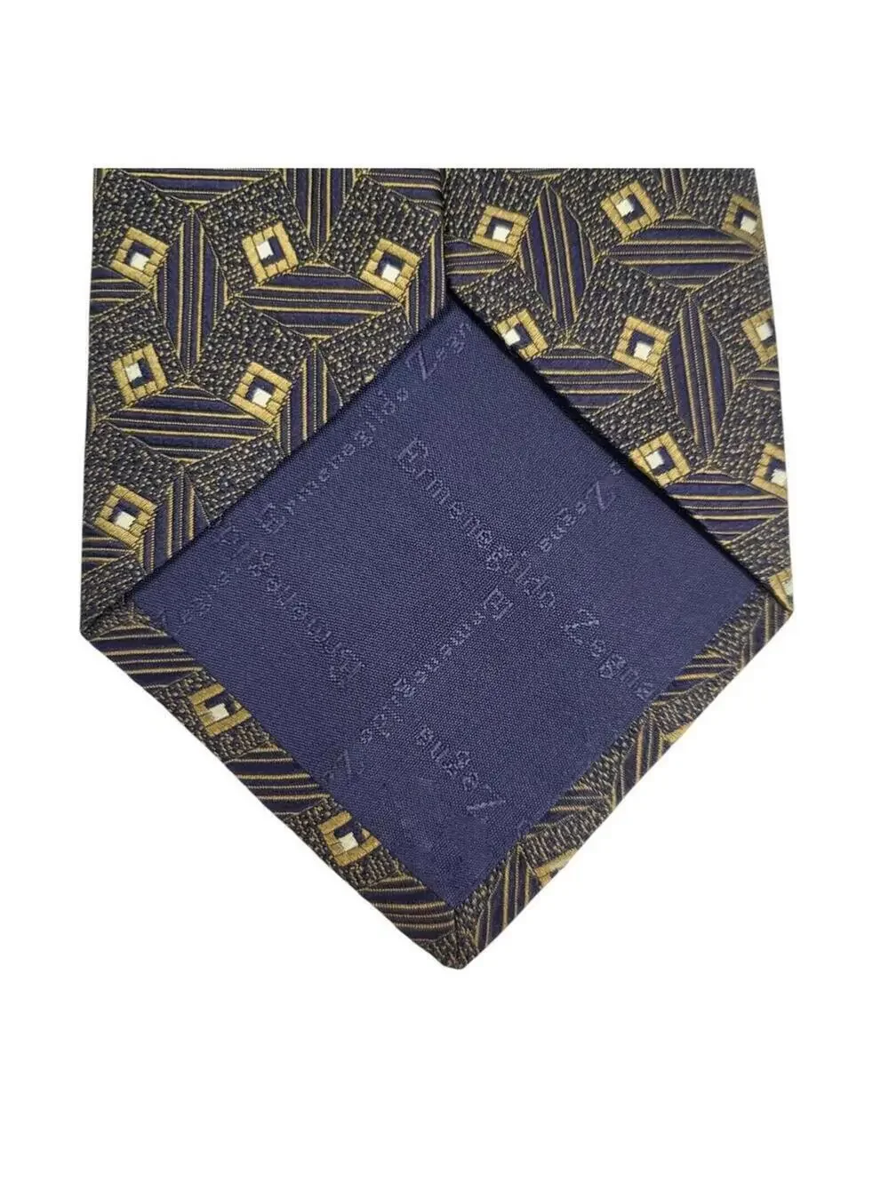 Ermenegildo Zegna 100% Silk Tie 58